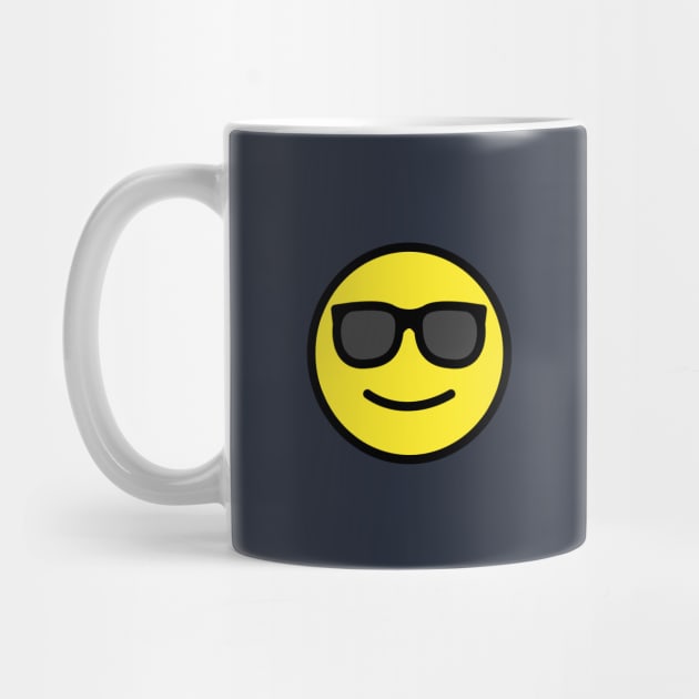 Sunglasses Emoji by Quotes2Wear